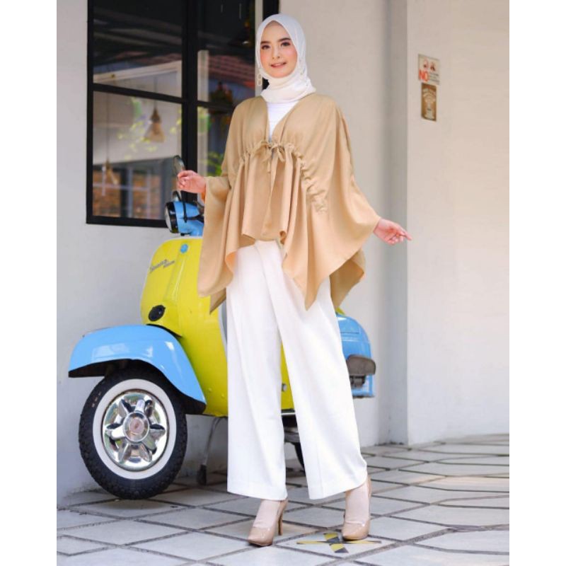 Haika Outer /ATASAN, TUNIK, Blouse wanita, atasan wanita, BLOUSE, Fashion muslim, baju wanita,