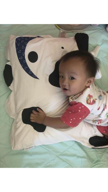 Top Baby Pilllow Case 8 Motif And Pillow Ukuran 56x35x15cm - Bantal Dan Sarung Bantal Animal