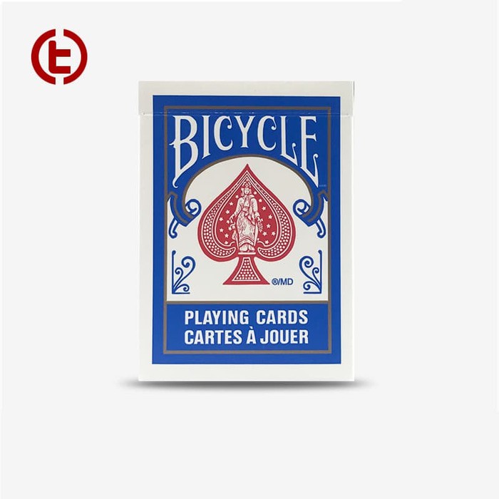 Bicycle Rider Poker Blue Cartes A Jouer Playing Card Import America