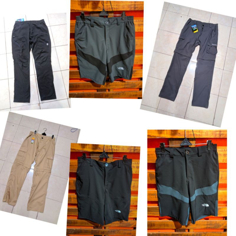 Celana quick dry / celana sambung / celana pendek / celana gunung quick dry