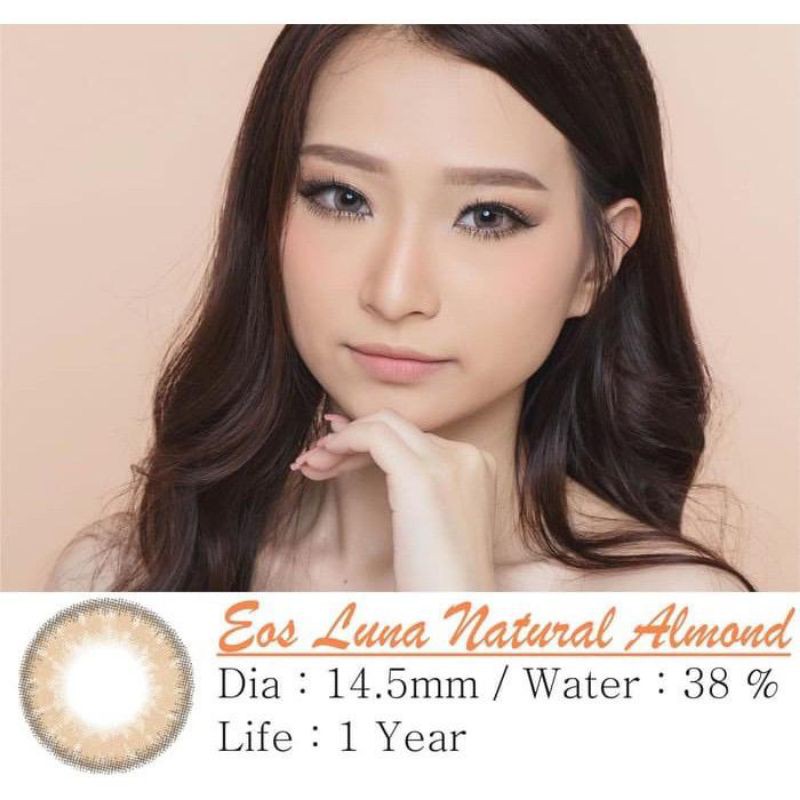 Softlens GEL LUNA NATURAL 14,5 MM Normal By Topgel / Soflen Gel Luna Natural / Gel Luna Natural By Topgel / Softlens Natural / Softlens Best Seller