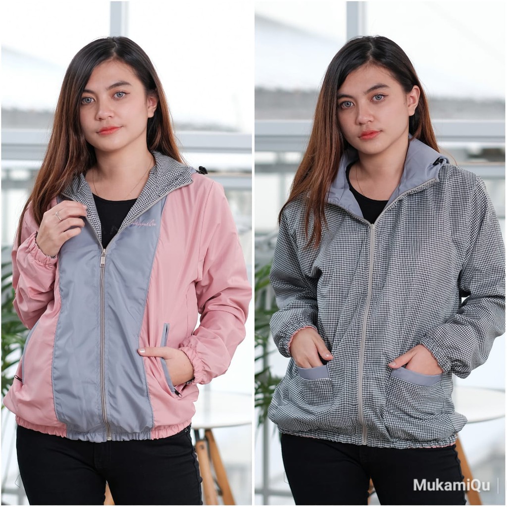 Jaket Wanita Valencia Bolak Balik