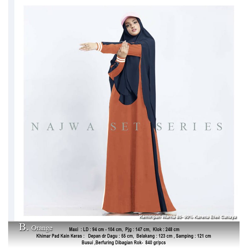 SALE NAJWA SET SYARI SERIES