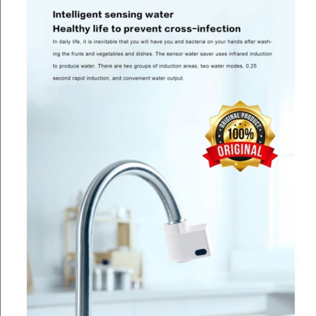 Xiaoda Automatis Smart Sensor Tap Infrared - Water Saver Keran Air