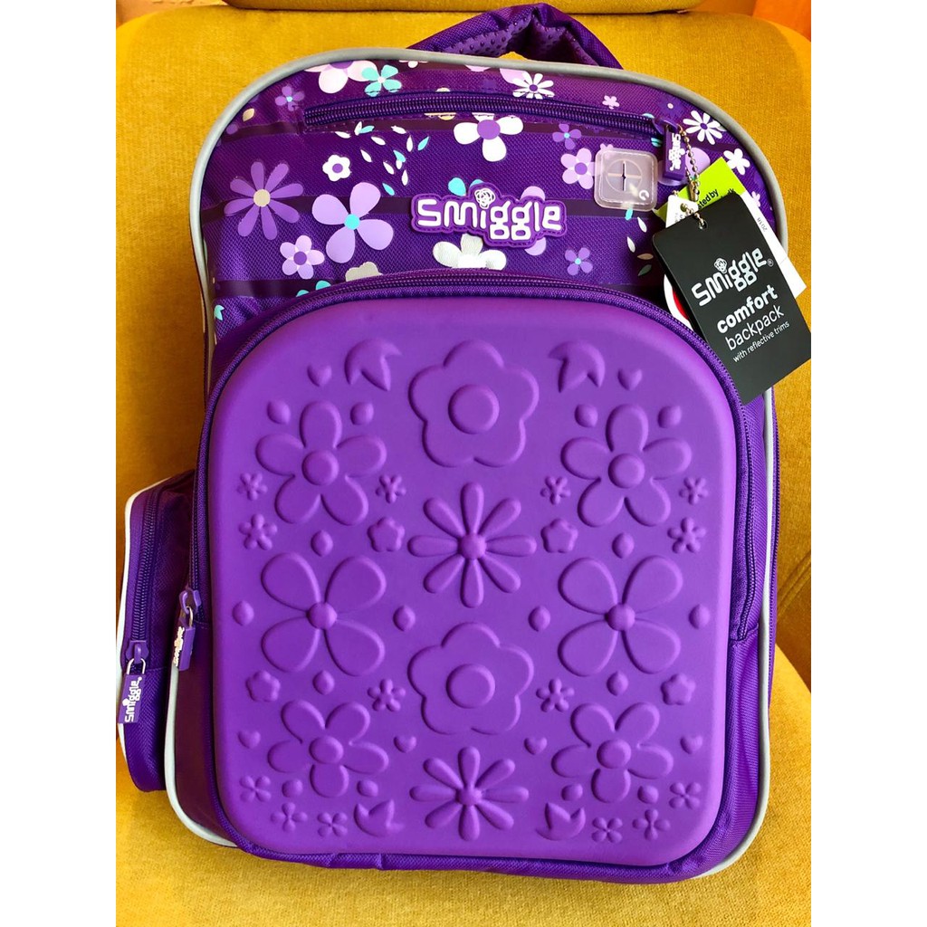 Smiggle Ultra Explorer Backpack Purple