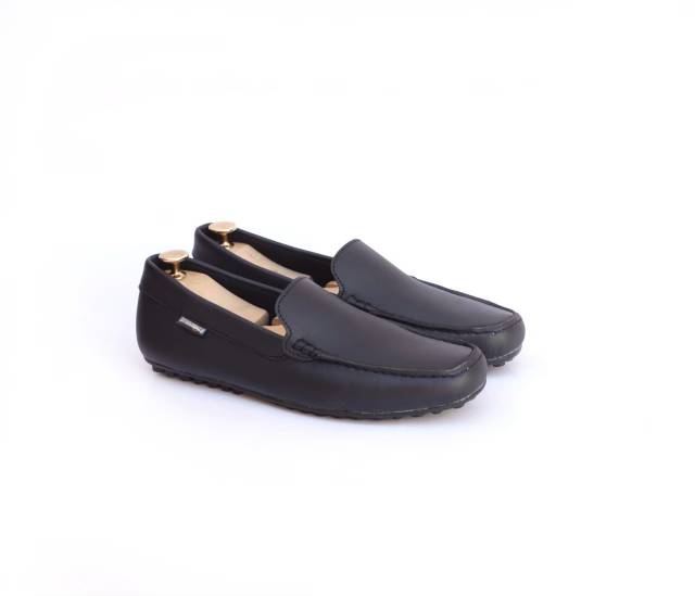 Promoo !!!! Sepatu slip on pria cozy casual slop formal kerja kantor kulit asli santai kuliah