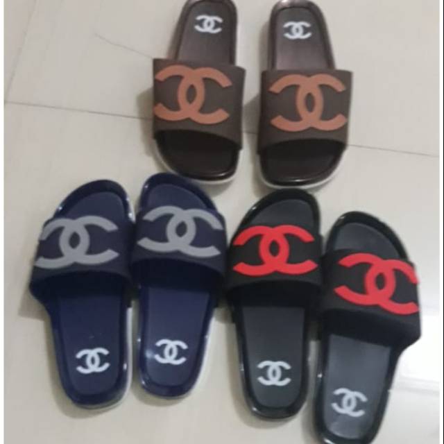 Sandal flip flop chanel