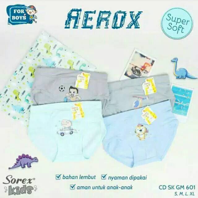 Sorex celana dalam / Sorex Celana Dalam Anak Laki-Laki