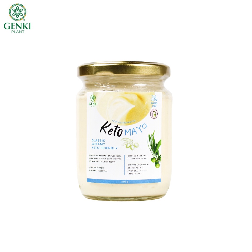 

Genki Plant Keto Mayo - 200g