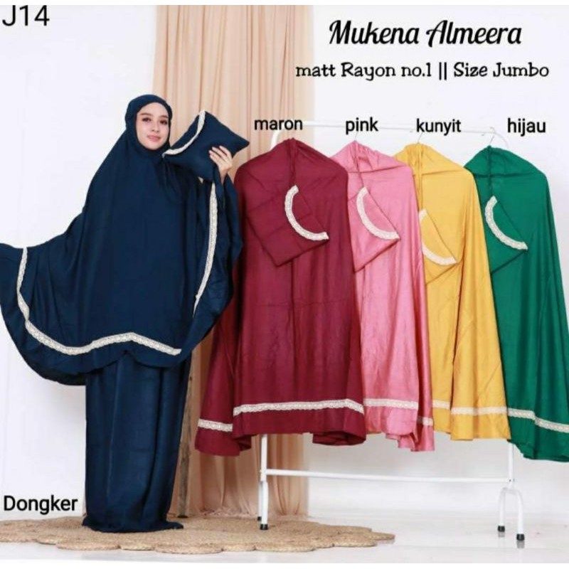 mukena katun rayon / mukena dewasa