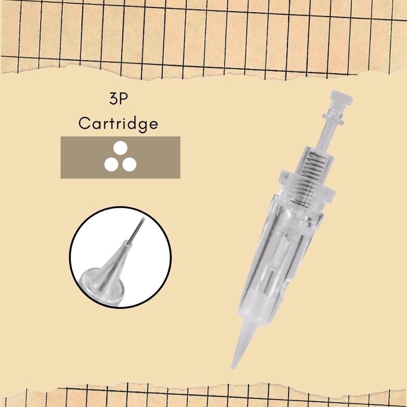 Jarum dermapen sulam Jarum Nano 36 12 Pin Needle Cartridge Mym Derma Pen Bayonet Bb Glow MTS BOPENGi