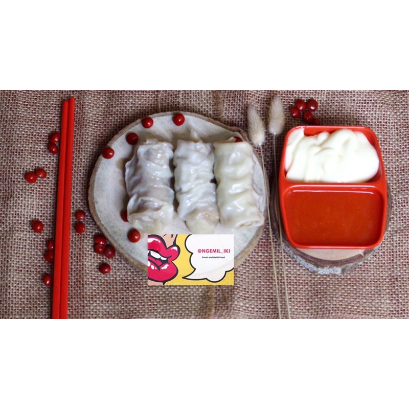 

DIMSUM ISI 25pcs LEGIT, HALAL, DAN HARGA BERSAING SIAP KIRIM SELURUH INDONESIA