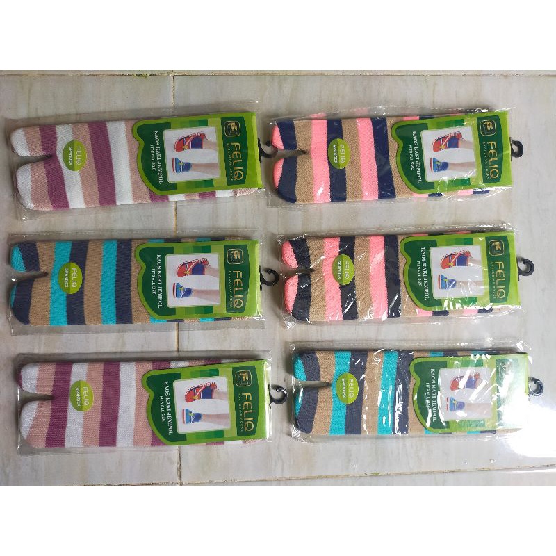 Kaos kaki jempol Muslimah PROMO telapak hitam atas coklat dan coklat polos dewasa bahan polyster dan Nylon-SPANDEK MATA KAKI
