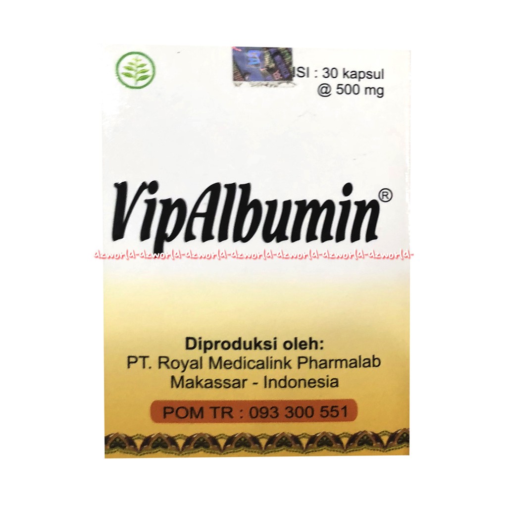 Vipalbumin 30Kapsul 500mg Meningkatkan Daya Tahan Tubuh