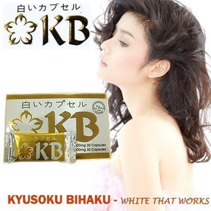 Jual  Kyusoku Bihaku Vitamin kecantikan pemutih kulit terbaik di dunia+Sabun  Limit