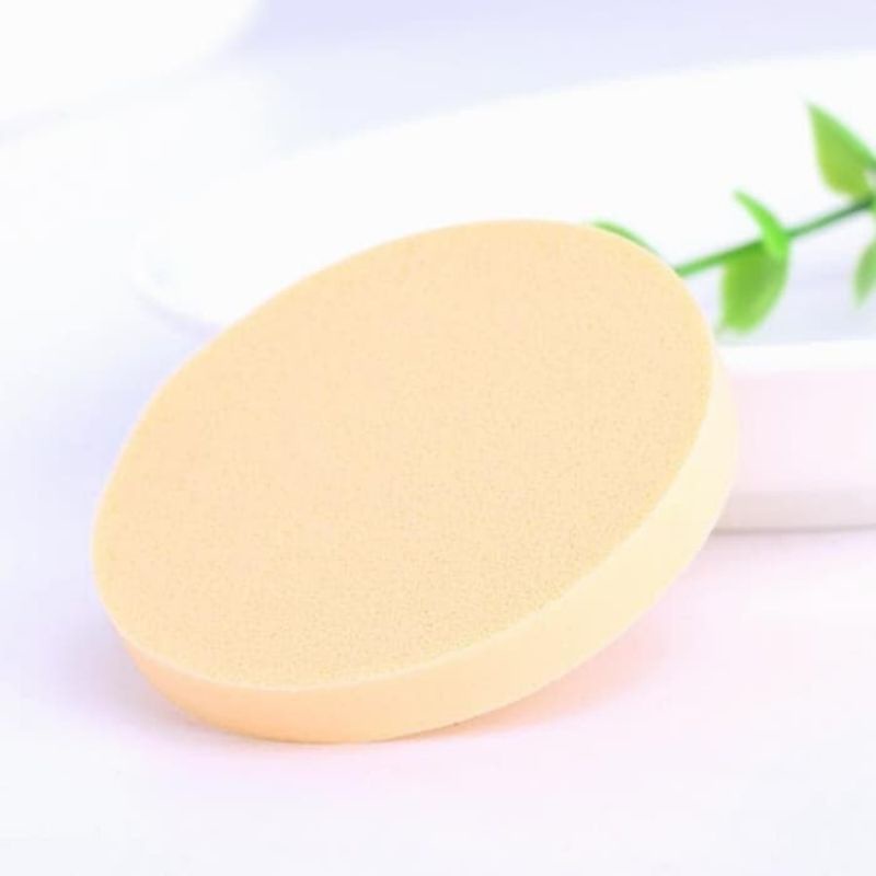 BRASOV Spons Bedak / Foundation 1 Pcs Sponge Puff Make Up Tools Fondation Powder Kotak Bulat