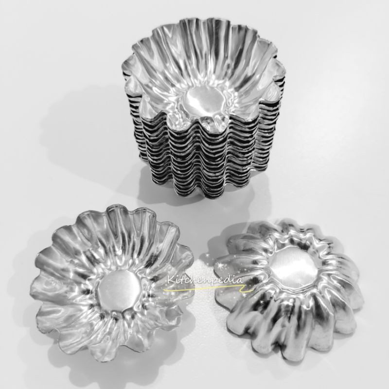 Cetakan / Loyang Kue Nastar (Bunga Bulat 4 cm 20 pcs)