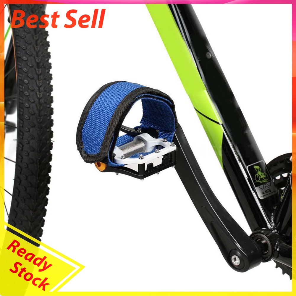 Nylon Bike Fixed Gear Pedal Strap Anti-slip Bicycle Extended Foot Straps