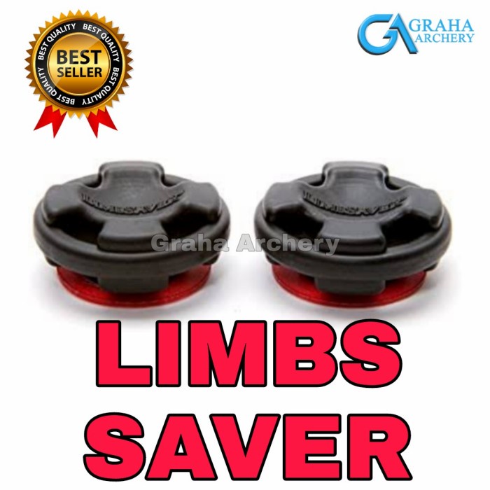 Limbs Saver Dumper Limbsaver Peredam Getaran Busur Panahan Import