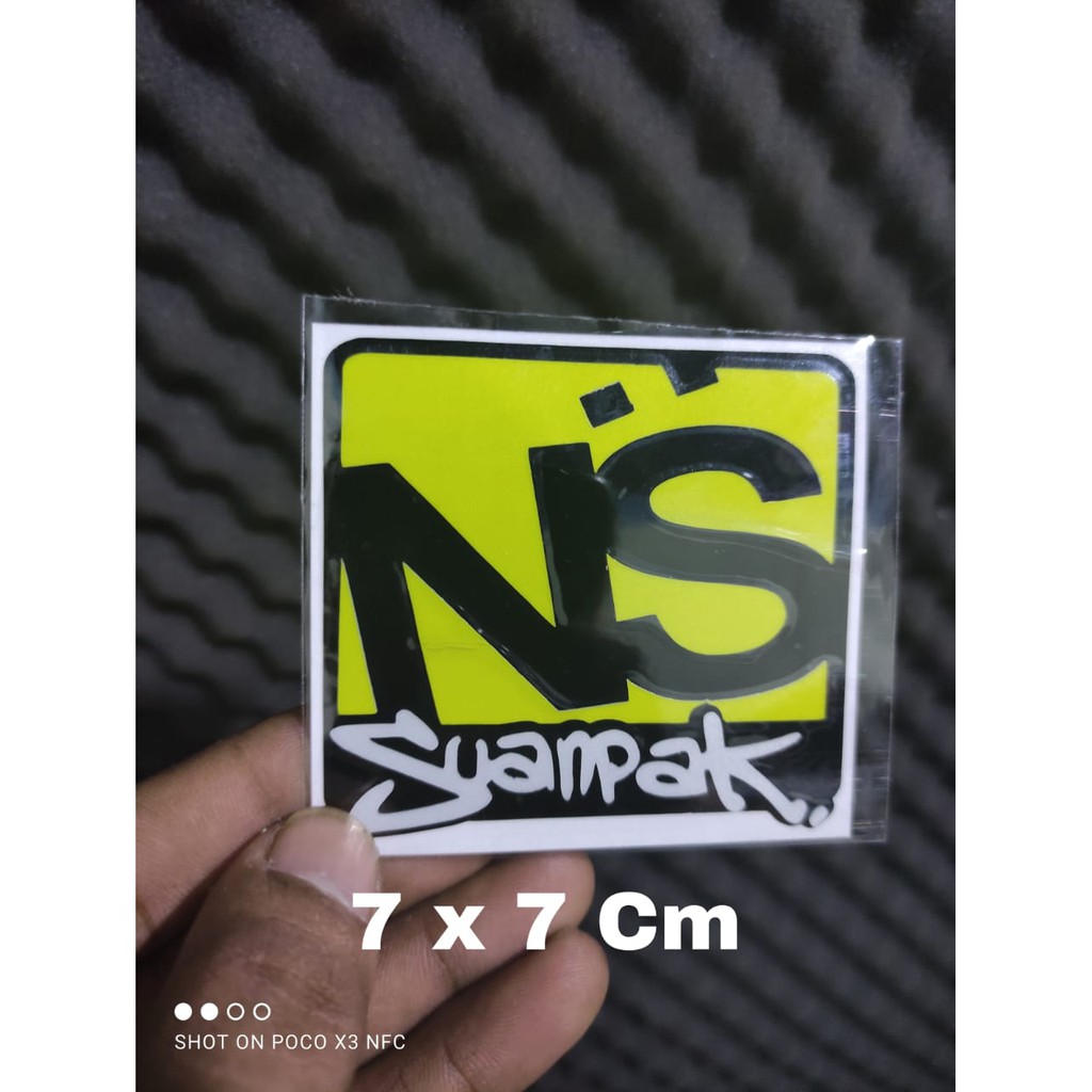 stiker cutting stiker NS suampak