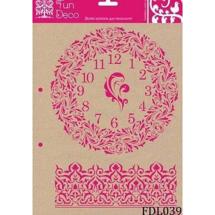 

Fun Deco Stencil ~ Code FDL039