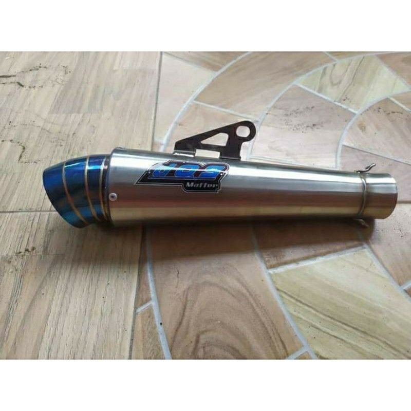 kenalpot keong DOS corong blue