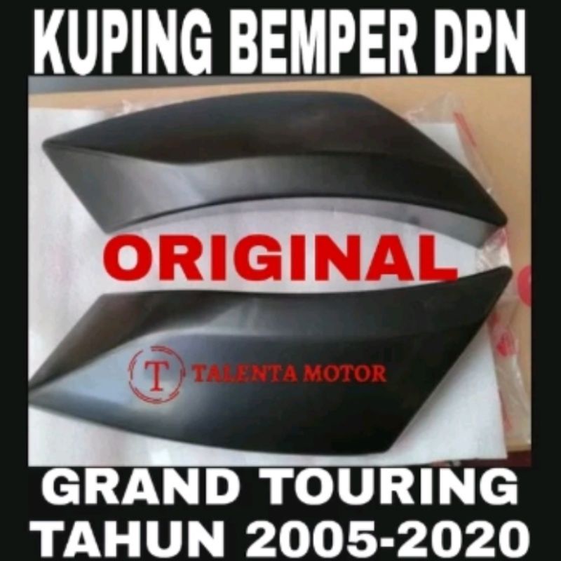 ORIGINAL SEPASANG KUPING BEMPER DEPAN PANTHER GRAND TOURING TAHUN 2005 - 2020 EXTENSION BUMPER FRONT