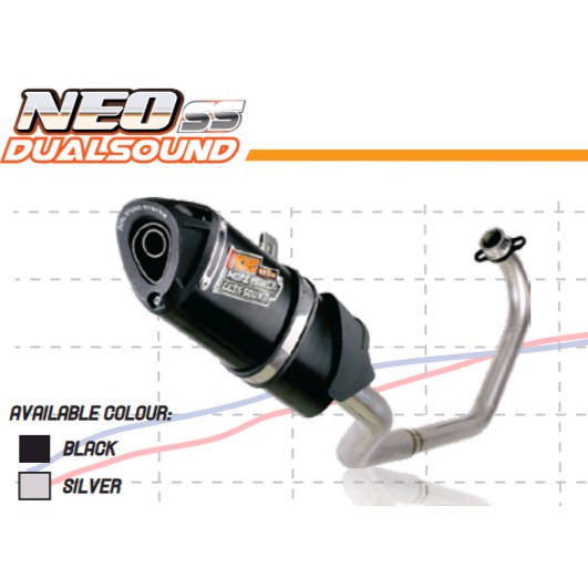 Terbaru Knalpot NOBI NEO SS Motor Bebek Matic Honda Beat/ Beat FI