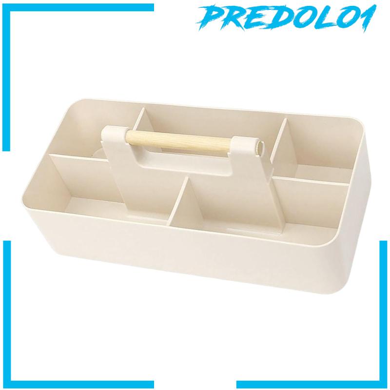 Storage Basket with Handle Stackable Portable Divider for Office Laundry