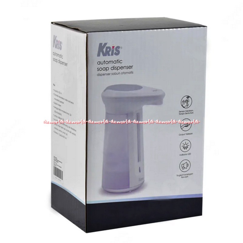 Kris Automatic Soap Dispenser 330ml White Sabun Cair Otomatis Sentuh