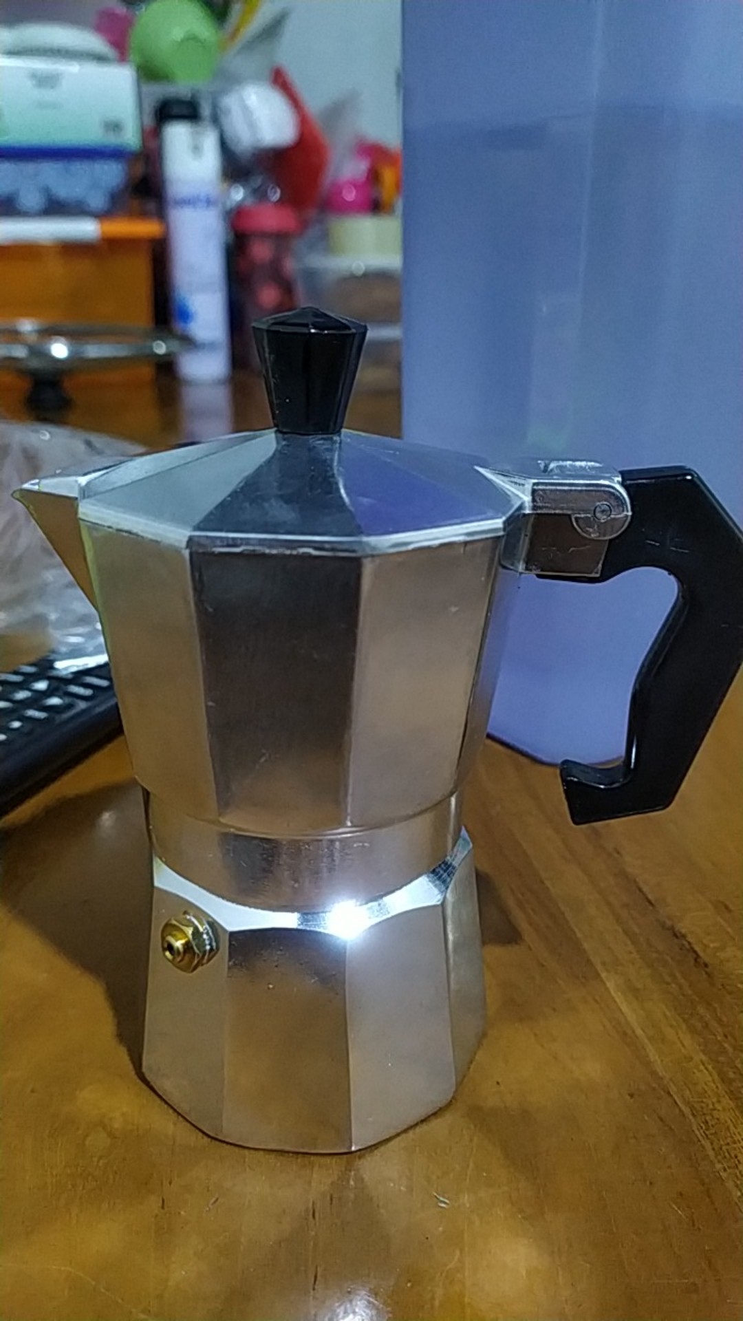 Two Cups Espresso Coffee Maker Moka Pot Teko Filter Teko Kopi Teko Pembuat Kopi