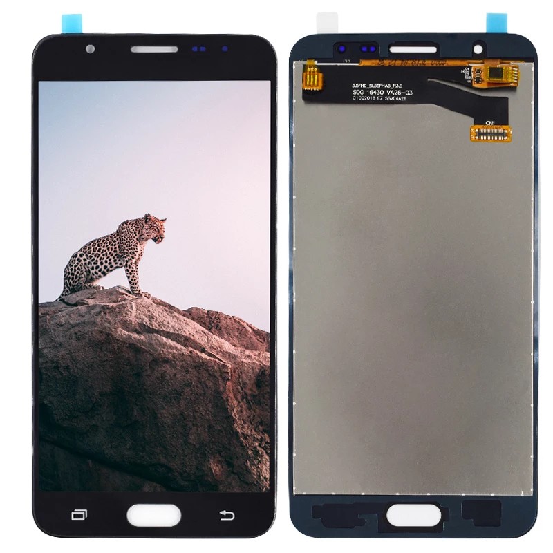 LCD Samsung J7 Prime G610 sm-G610f G610F G610F/DS Fullset Touchscreen TC TS Layar sentuh