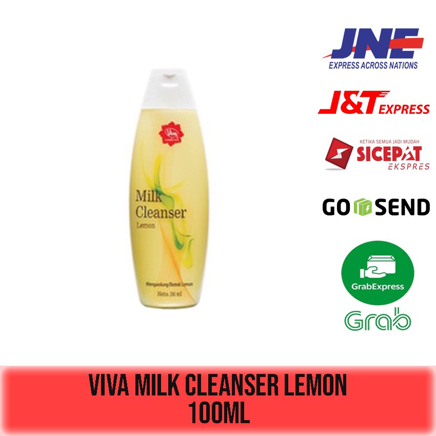 VIVA FACE TONIC MILK CLEANSER AIR MAWAR 100ml SUSU PEMBERSIH, TONER PENYEGAR