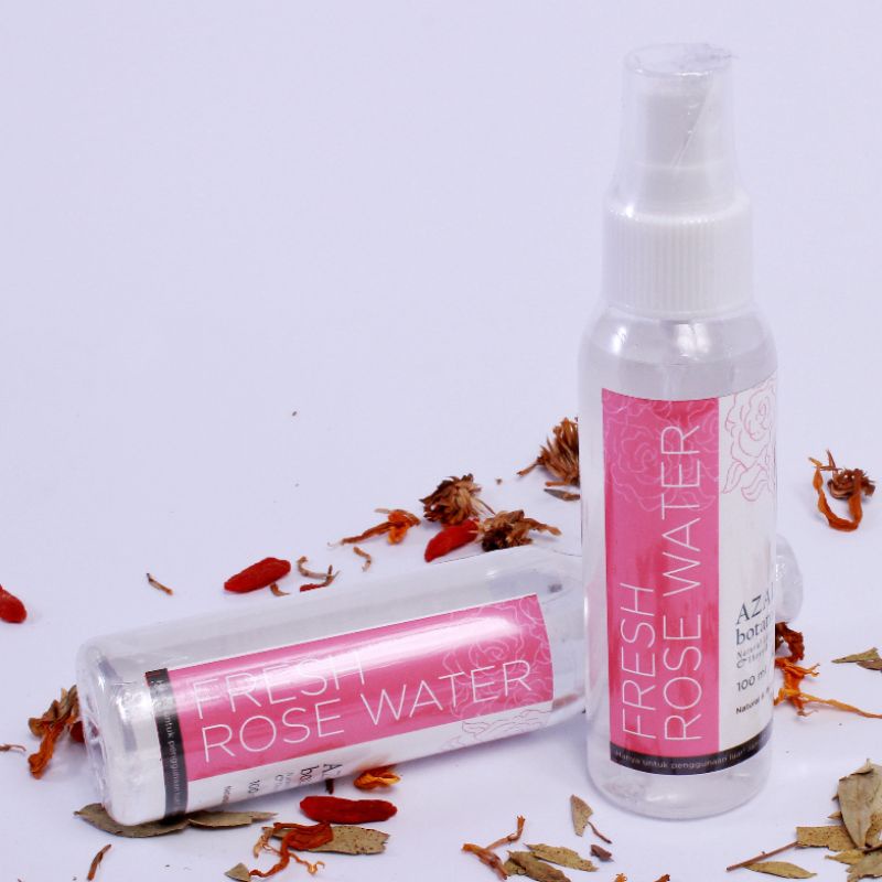

fresh rose water