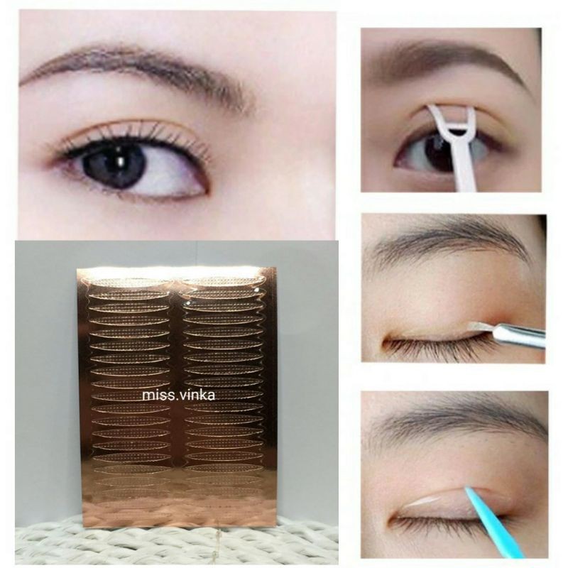 ❤Miss.Vinka❤ Skot Mata Lembaran / Skot Kelopak Mata isi 24 pcs / Eyelid Tape