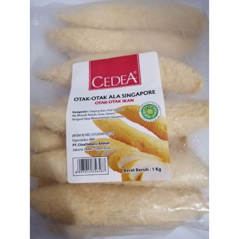 

Cedea Otak Otak Ala Singapore / Otak Otak Ikan 1kg Halal