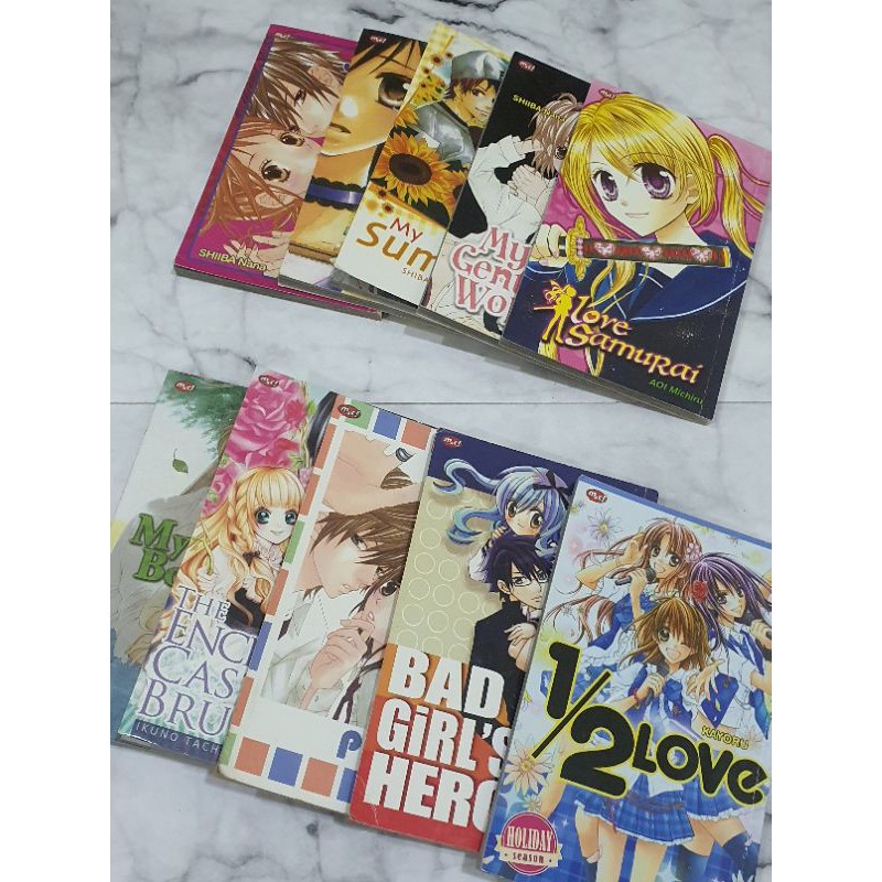 Paket Komik Second Bekas M&c Elex One Shot Tamat Random Murah 10 Buku Bonus Termurah