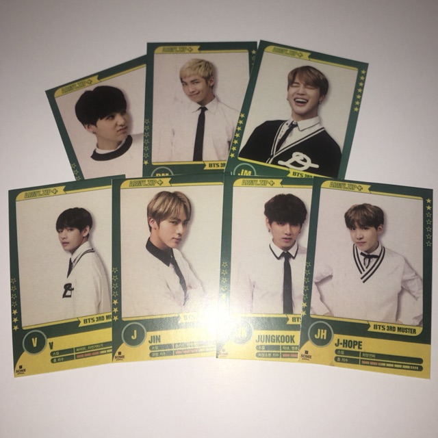 POSTCARD ARMY+zip BTS