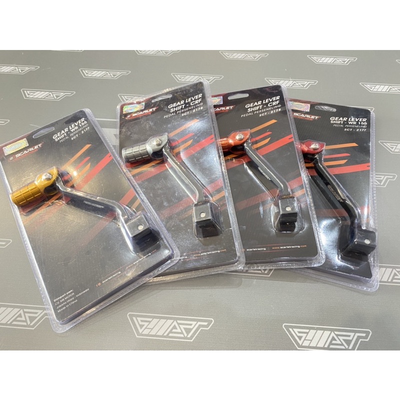 PEDAL OPERAN GIGI CRF/KLX/WR SCARLET / PEDAL PERSNELING SCARLET