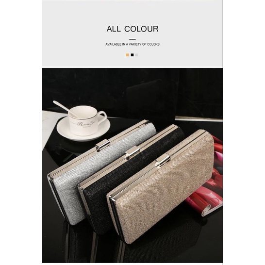 Zeebee Tas Dompet Pesta / Evening Bag / Party Clutch Bag