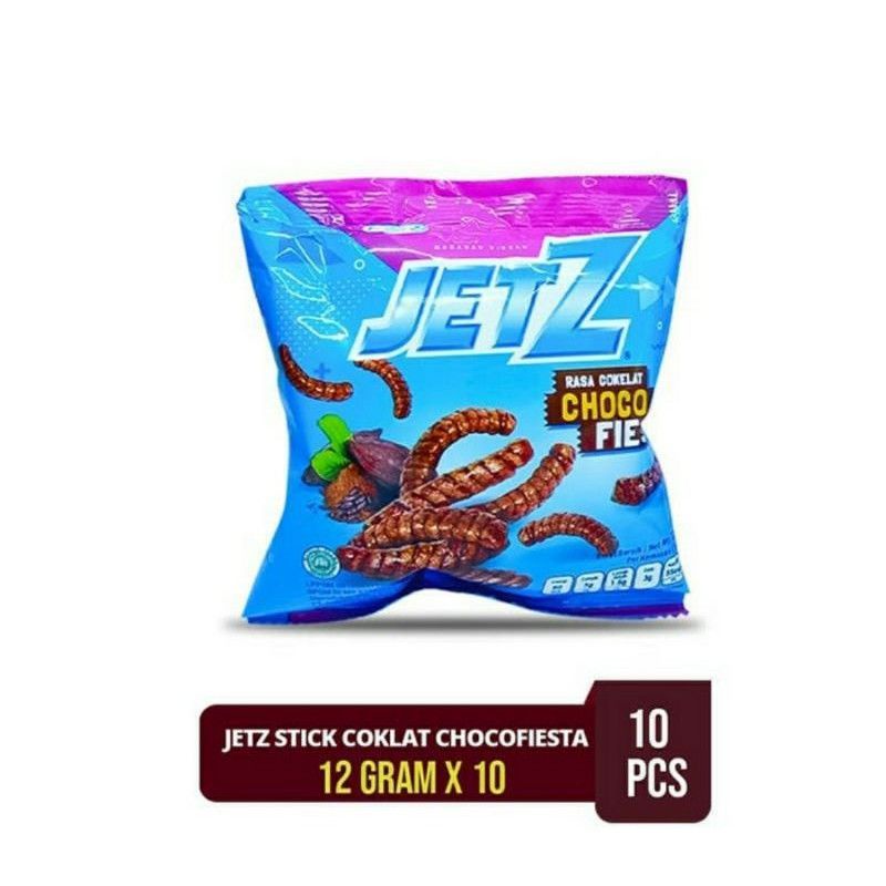 

TERMURAH Snack JetZ Sweet Chocofiesta Renceng 10x12gr Coklat