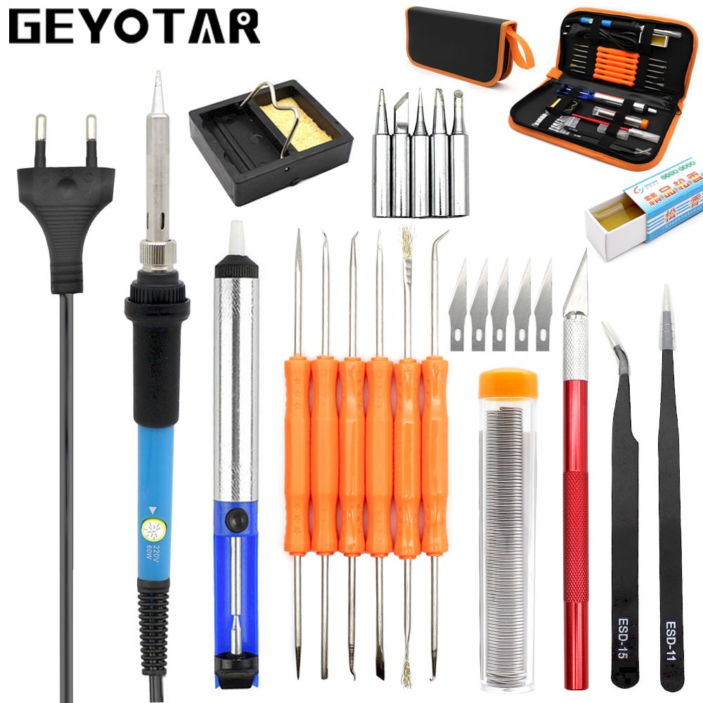 Peralatan Solder Iron Kit 60W 220V