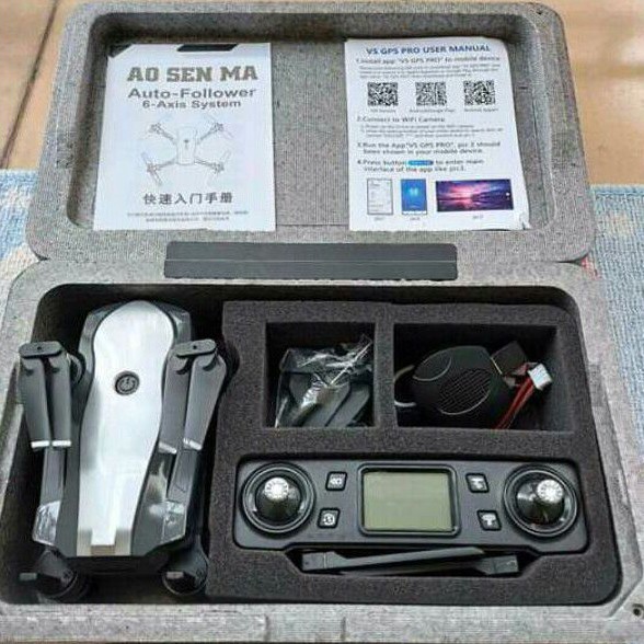 DRONE AOSENMA K20 Brushless kamera 4K GPS dan Optikal Flow Sensor