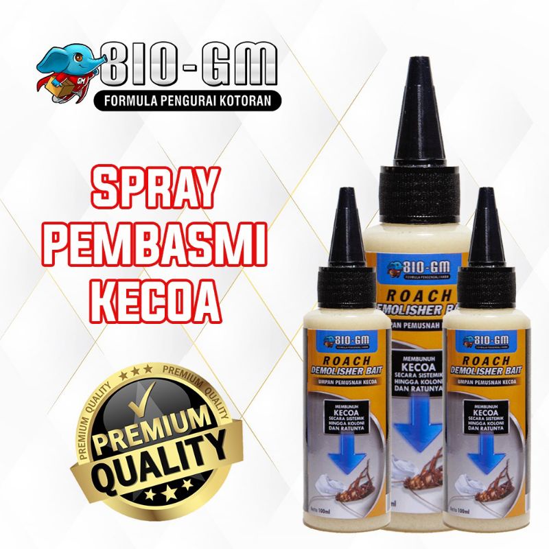 Bio Gm Spray Pembasmi Kecoa 100% Alami Tanpa Efek Samping