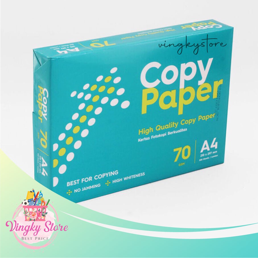 

Kertas HVS Copy Paper A4 70gr (1 rim )