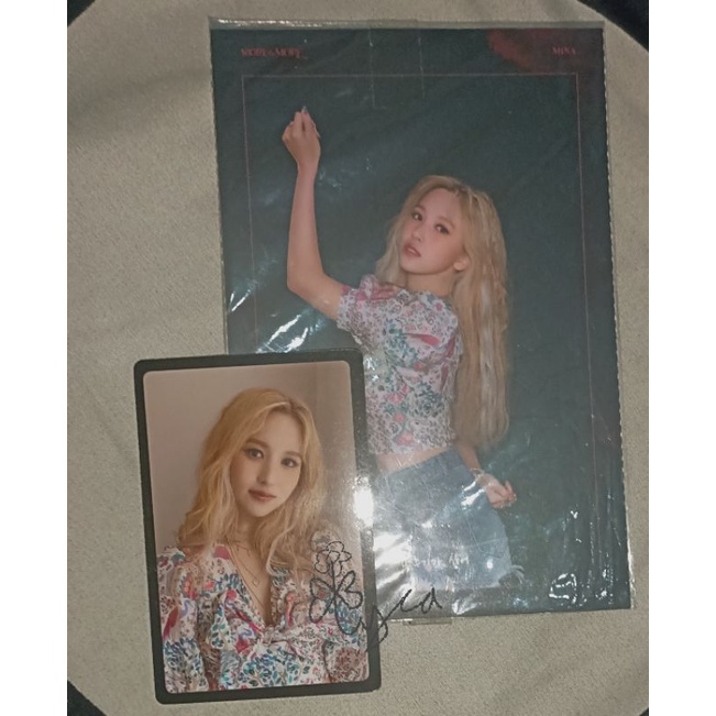 Pob , postcard Mina Twice more and more