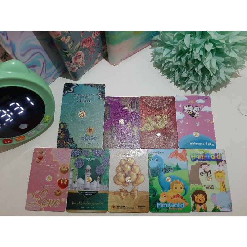 Minigold gift series wedding 0.025, 0.05, 0.1