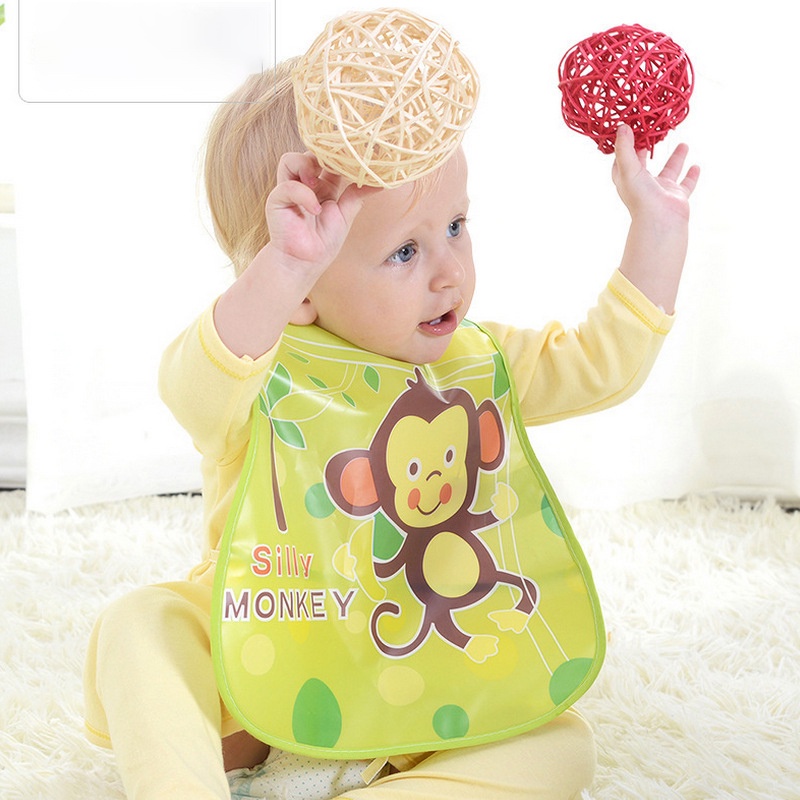 Celemek bayi/Celemek makan bayi/Celemek EVA Bayi/Baby bibs (B4)