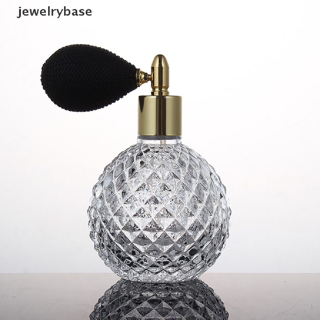 [Base] Vintage Crystal Perfume Bottle Spray Atomizer Glass Bottle Lady Gift refillable Boutique