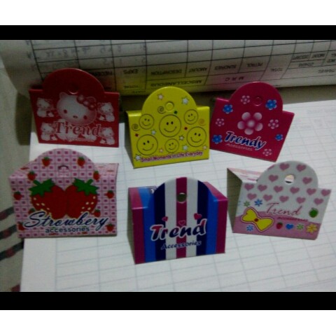 

LABEL KERTAS BROS asesories kecil bergambar (isi 5) bisa mix